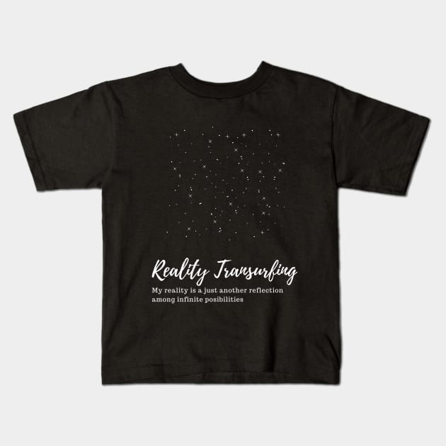 Immense Reality Transurfer Kids T-Shirt by Kidrock96